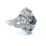 14k Gold 1.38 Carat Genuine Natural Alexandrite Ring with GI Report (#J5192)