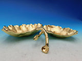 New Leaves Ginkgo by Michael Aram Gold Goldtone Double Compartment Dish - New