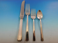 Modern Classic by Lunt Sterling Silver Flatware Set for 8 Service 44 pcs Dinner