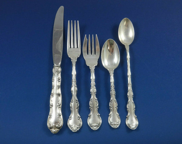 Strasbourg by Gorham Sterling Silver Flatware Place Size Set 8 Service 50 Pieces