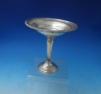 Gadroon by Columbia Sterling Silver Compote Raised 5 3/4" x 5 1/2" 1940 (#5538)