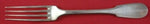 Cluny by Christofle Silverplate Dinner Fork 8 1/8" Vintage Flatware