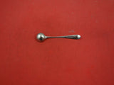English Georgian Sterling Silver Salt Spoon Master w/engraved lion c.1788 by GB