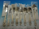 Grande Baroque by Wallace Sterling Silver Flatware Set 16 Service 147 Pcs New