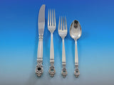 Monte Cristo by Towle Sterling Silver Flatware Set for 8 Service 49 pieces