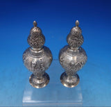 Marshall Field and Co Sterling Silver Salt Pepper Shaker Set 2pc #5120 (#6881-2)