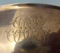 Tiffany & Co. Sterling Caviar / Salt Bowl Master with Birds GW Interior (#0110)