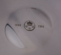 Georg Jensen Sterling Silver Presentation Bowl Modernist 1866-1966 11" (#3150)