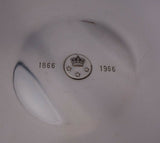 Georg Jensen Sterling Silver Presentation Bowl Modernist 1866-1966 11" (#3150)