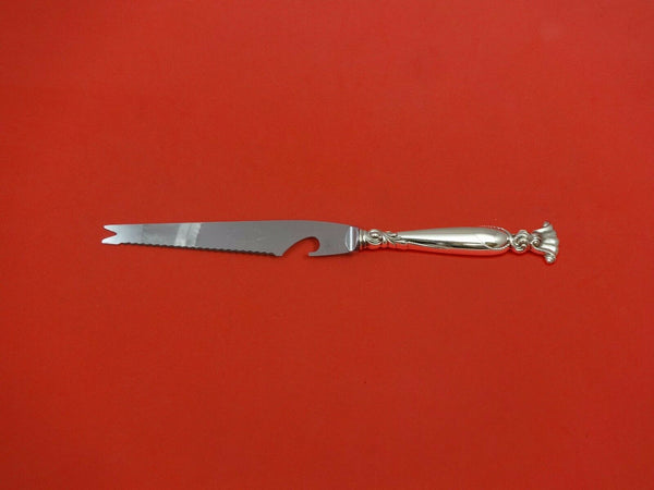Romance of the Sea by Wallace Sterling Silver Bar Knife HHWS  Custom Made 9 1/8"