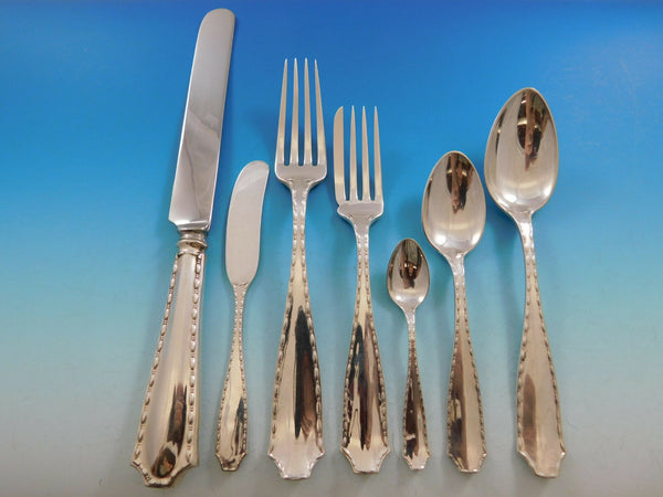 Marquise by Tiffany & Co. Sterling Silver Dinner Flatware Set 12 Service 84 Pcs