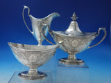 Patrician by Gorham Sterling Silver Tea Set 5pc 74.41 ozt. TW Vintage (#6355)