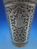 Middle Eastern Sterling Silver Tumbler Cup Persian Hand Chased Engraved (#6708)