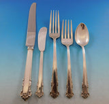 English Shell by Lunt Sterling Silver Flatware Set for 12 Service 64 pieces