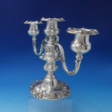 Francis I by Reed and Barton Sterling Silver Candelabra Pair #571A (#5148) Rare