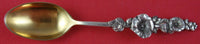 Harlequin By Reed and Barton Sterling Silver Demitasse Spoon GW w/ Hollyhock II
