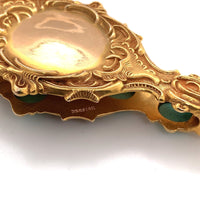 14k Yellow Gold Art Nouveau Black Starr Frost Opera Lorgnette Glasses (#J5912)