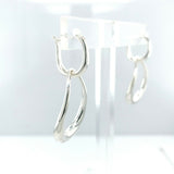 Georg Jensen Sterling Offspring Hoop Earrings (#J5402)