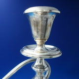 Strasbourg by Gorham Sterling Silver Candelabra Pair 3-Light #1130 (#6063)