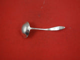 Antique Hammered by Shreve Sterling Silver Sauce Ladle w/ applied "D" 5 1/4"