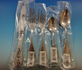 Japanese Bird Audubon by Ricci Stainless Flatware Set for 12 Service 67 pcs New