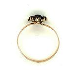 10k Yellow Gold Genuine Natural Bohemian Garnet Ring (#J4791)
