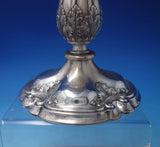 Florentine by Gorham Sterling Silver Candlestick Pair #A246 7 1/4" x 6" (#5609)