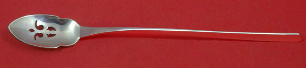 Vision By International Sterling Silver Olive Spoon Pierced Long 7 1/2" Custom