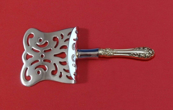 Rose by Wallace Sterling Silver Petit Four Server HHWS  Custom Made 6"