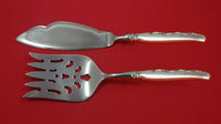 Flower Lane by Oneida Sterling Silver Fish Serving Set 2 Piece Custom Made HHWS