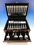 Michelangelo by Oneida Sterling Silver Flatware Set for 12 Service 53 pieces