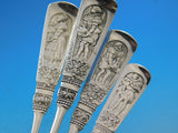 Fontainebleau by Gorham Sterling Silver Flatware Set 8 Service 43 Pieces