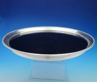 Ebony Martini Tray with Sterling Silver Beaded Edge (#4442)