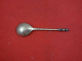 Dutch Sterling Silver Sugar Spoon w/ 3-D woman .934 silver 1932 mark 5 3/4"W