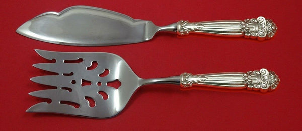 Georgian by Towle Sterling Silver Fish Serving Set 2 Piece Custom HHWS