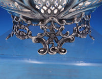 William Comyns English Victorian Sterling Silver Bowl Oval Footed Fancy (#6898)