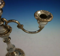 Chantilly by Gorham Sterling Silver Duchess Candelabra Pair 3-Light #750 (#2993)