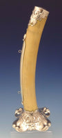 Sterling Thermometer with Glass Insert 14" Tall (#0628)