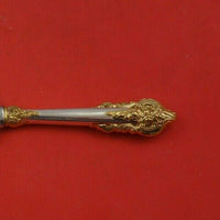 Grande Baroque Gold Accents by Wallace Sterling Silver Cheese Server Orig 6 1/2"