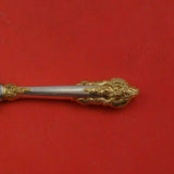 Grande Baroque Gold Accents by Wallace Sterling Silver Cheese Server Orig 6 1/2"