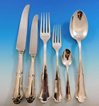 Savoy by Calegaro Italian 800 Silver Flatware Set for 8 Service 77 pcs Dinner