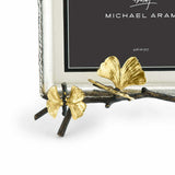 Michael Aram Butterfly Ginkgo Easel Frame - Holds 4x6 or 5x7 Pictures - 175758