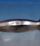 Tiffany & Co. Sterling Silver Baby Rattle Dumbbell Shape JSB Monogram #6955