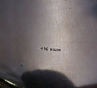 Tiffany and Co Sterling Silver Child's Set 4pc w/ Acid Etched Love Birds (#3709)