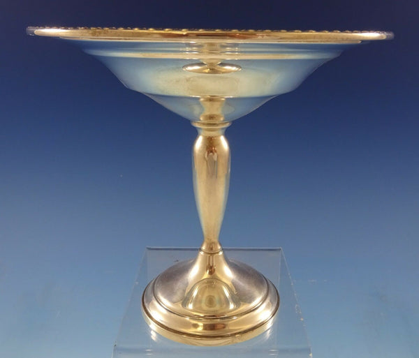 Mueck-Carey Sterling Silver Compote Raised with Gadroon Border #673 (#2454)