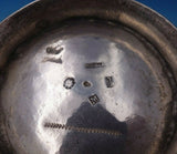 Dutch Sterling Silver Tea Pot w/Cast Mermaid Finial Flowers Putti Dragon (#6464)