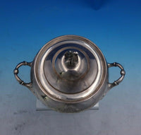 Bigelow Bros and Kennard Coin Silver Sugar Bowl 3-D Finial Hand Engraved (#4014)