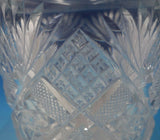 Richelieu by Tiffany and Co Sterling Silver Tobacco Jar with Cut Crystal (#5317)