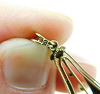 10k Yellow Gold Diamond and Pearl Lavaliere Pendant (#J4761)