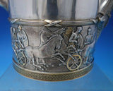 Mythologique by Gorham Sterling Silver Tea Set 5pc Horses Chariots #1210 (#6482)